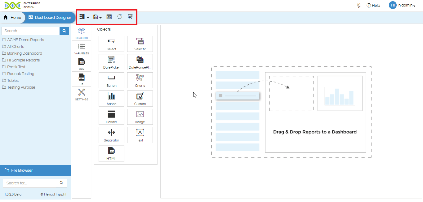 Dashboard Designer9