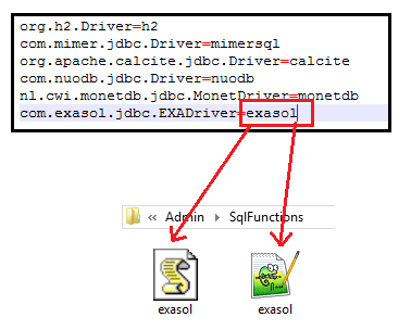 exasol mapping