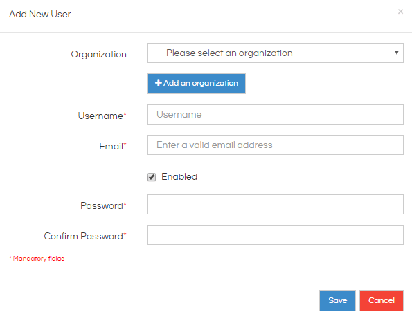 Adding User