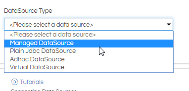 Adhoc Datasource