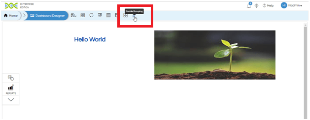Enable Grouping