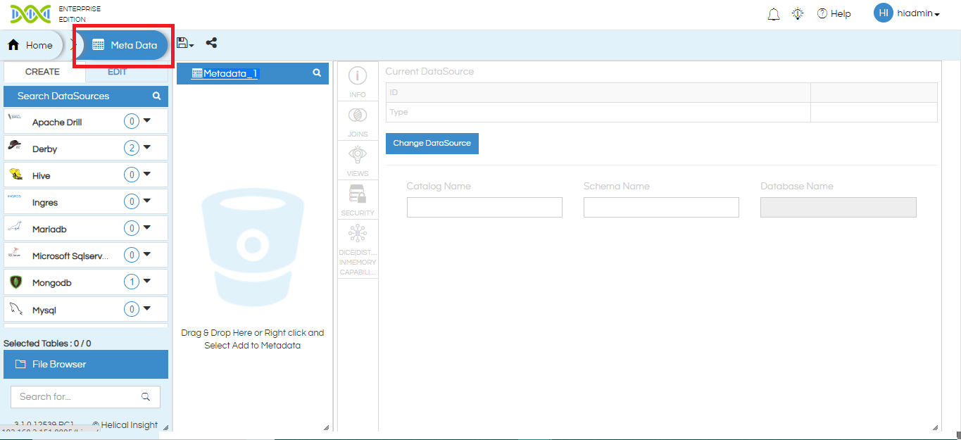 Creating Metadata