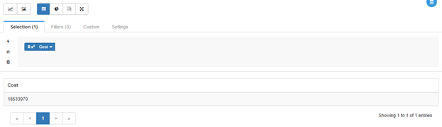 single-column-table-output