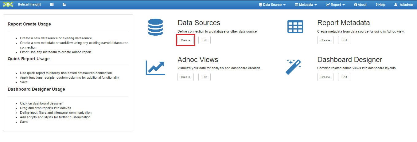 Create a New Datasource for any Database such as Amazon Redshift, Cloud SQL Create a New Datasource for any Database such as Amazon Redshift, Cloud SQL