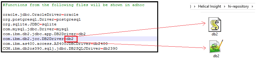 DB2 mapping