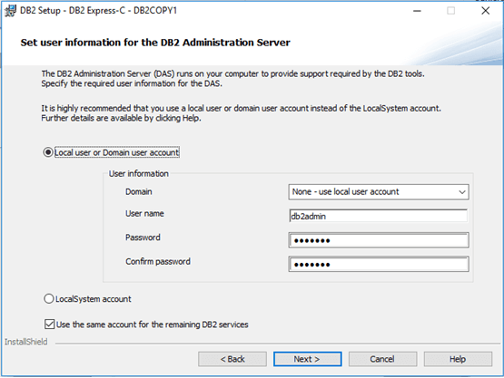 db2-user-account-creation