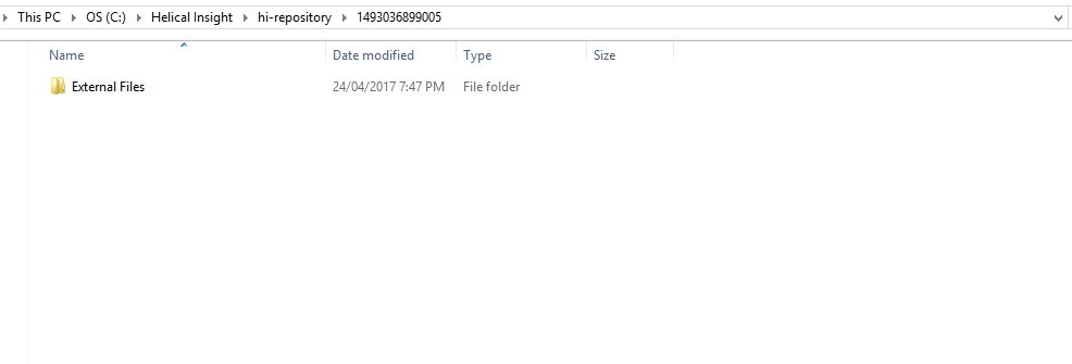 Folder inside Folder