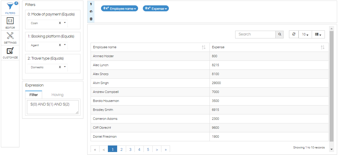 Multiple Input Parameter2