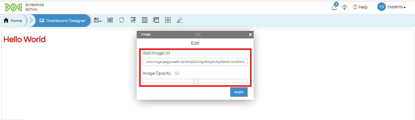 Adding Image