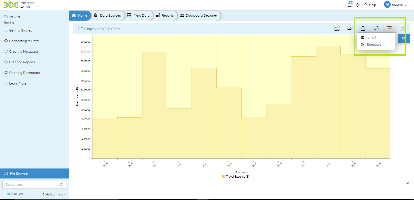 Email Schedule Report