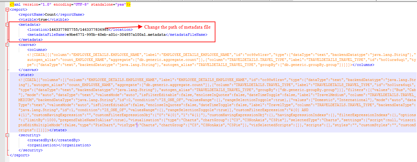 Report Migration EFW