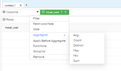 Apply before Aggregate Functions