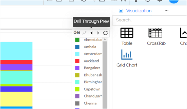 Configuring Drill Through