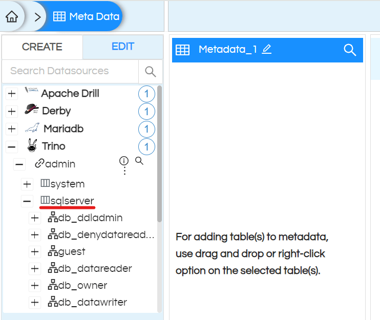 Connecting Trino from Helical Insight 5.1