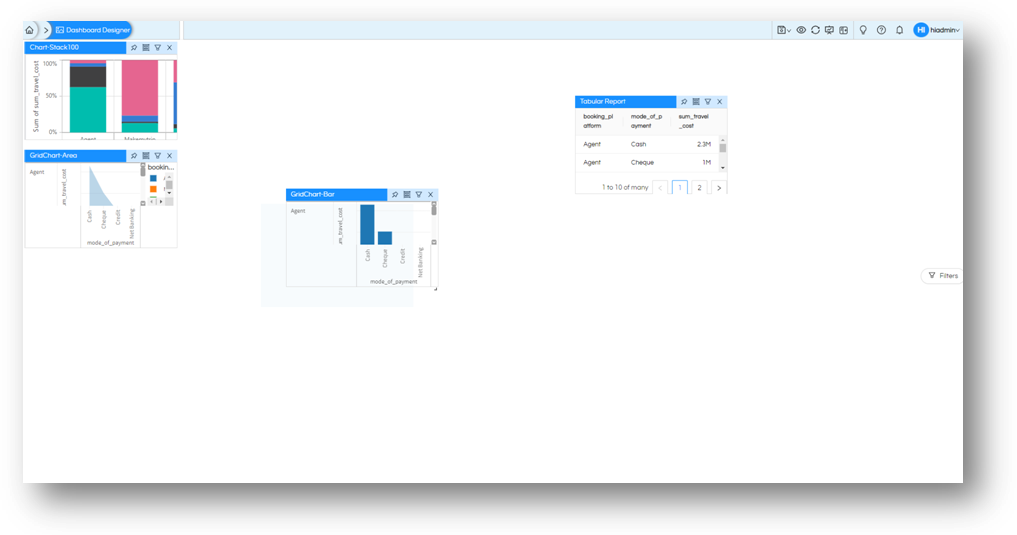 Dashboard Designer Version 5.0