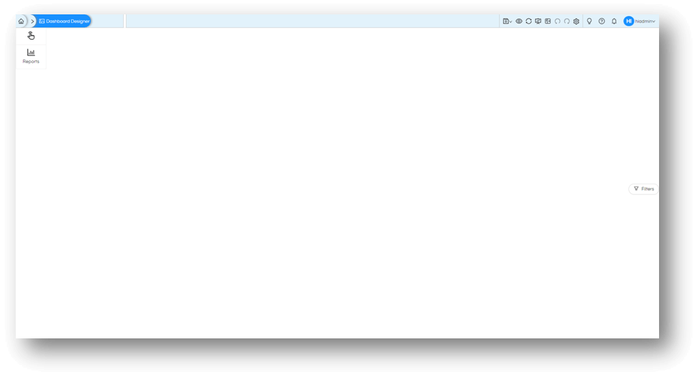 Dashboard designer Undo Redo