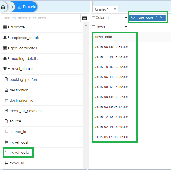 Date/Date Time Usage as Filters In Helical Insight