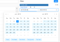 Date/Date Time Usage as Filters In Helical Insight