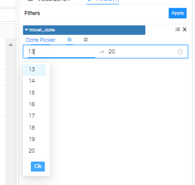 Date/Date Time Usage as Filters In Helical Insight