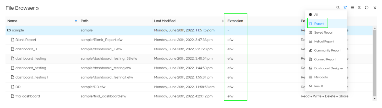 File Level Operation