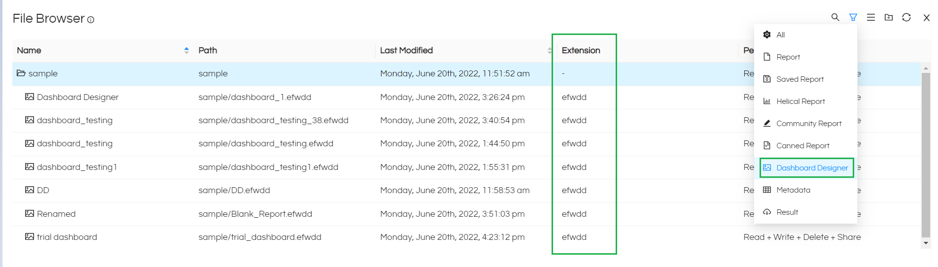 File Level Operation