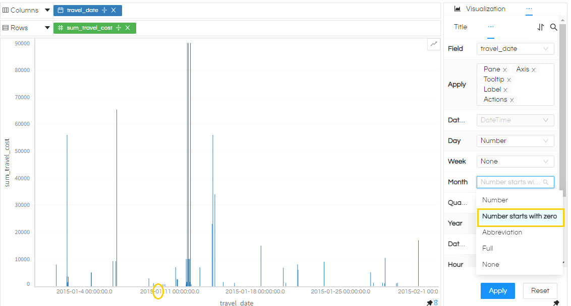 Formatting Datapoints In Helical Insight 5.0