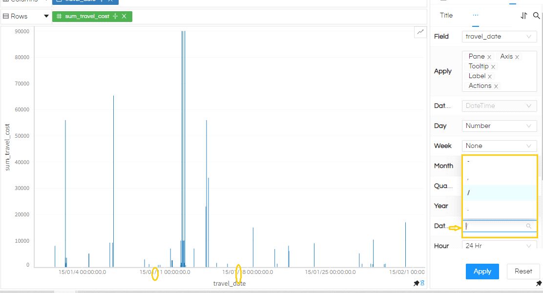 Formatting Datapoints In Helical Insight 5.0