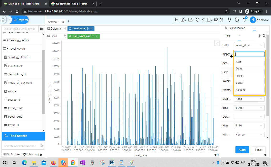Formatting Datapoints In Helical Insight 5.0