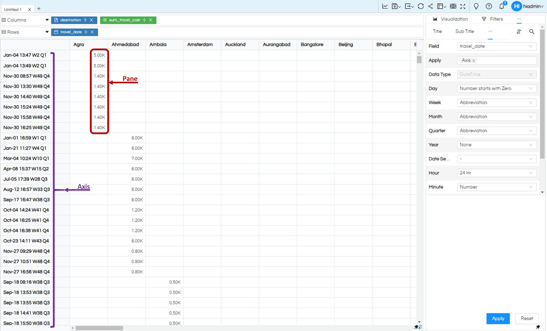 Formatting Datapoints In Helical Insight 5.0