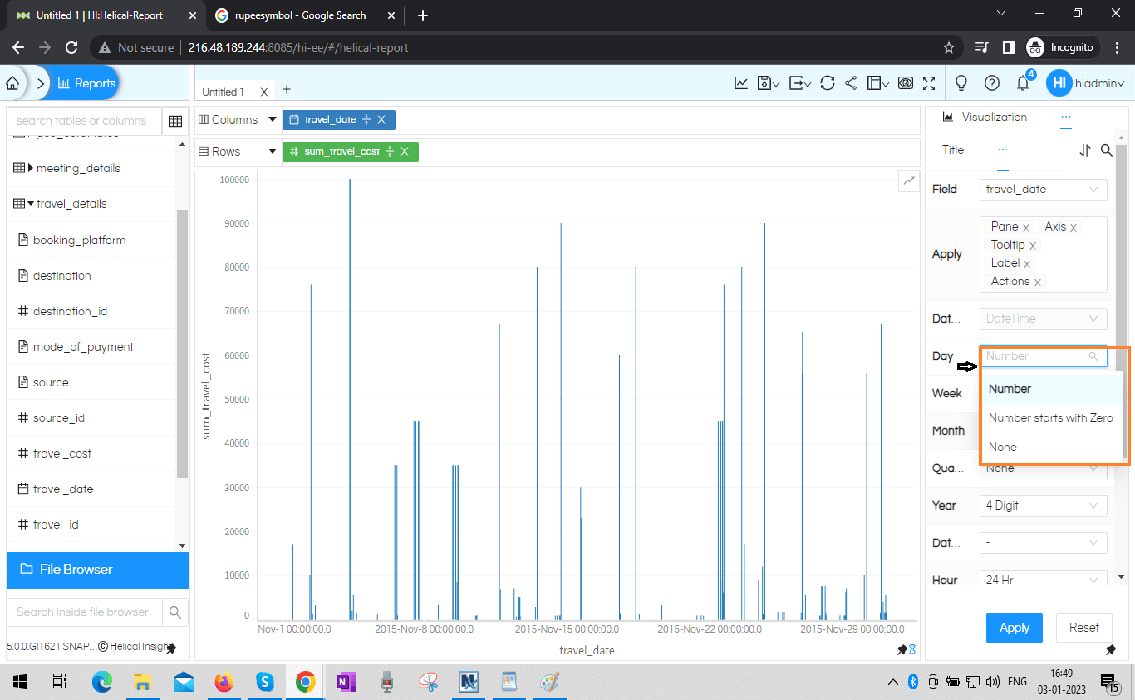 Formatting Datapoints In Helical Insight 5.0