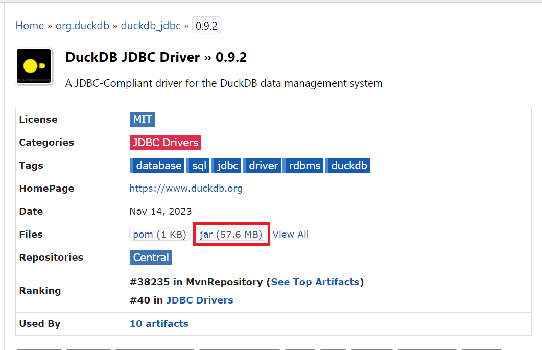 How To Connect Duck DBtoOpen Source BI Helical Insight