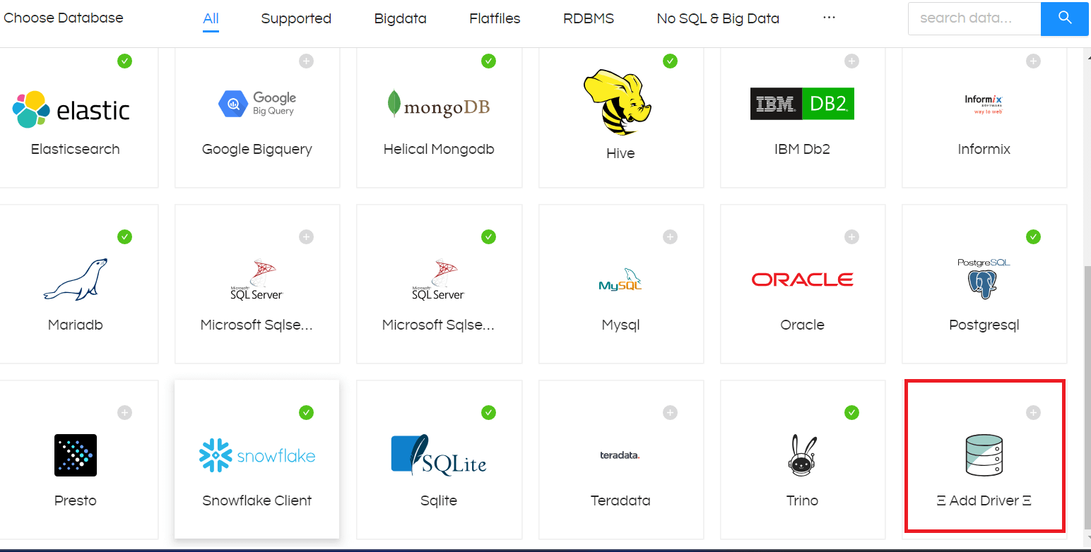 How To Connect Duck DBtoOpen Source BI Helical Insight