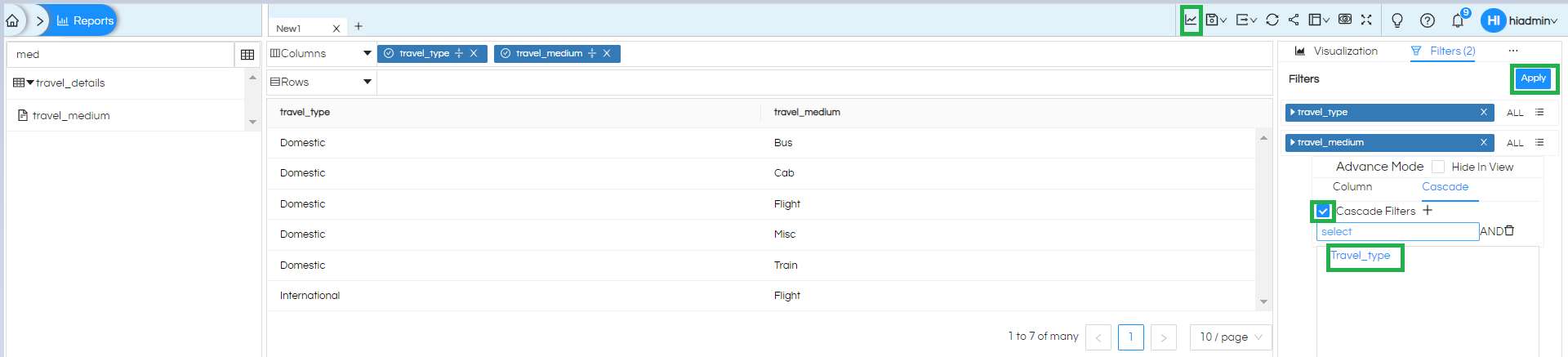How To Implement Cascading Input Parameters In Helical Insight