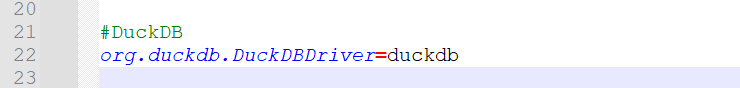 How To Connect Duck DBtoOpen Source BI Helical Insight