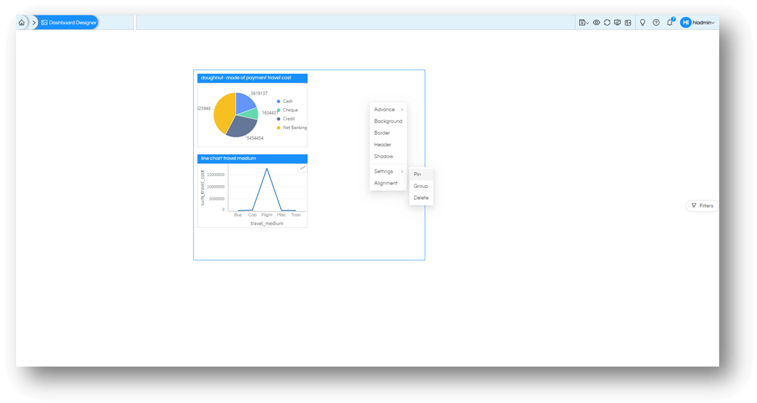 Making Report groups in Helical Insight 5.0