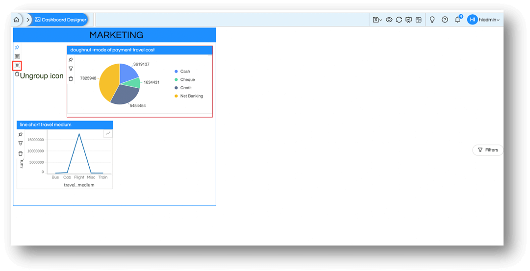 Making Report groups in Helical Insight 5.0