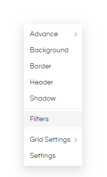 Right-Click Operations In Dashboard Designer