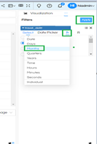 Date/Date Time Usage as Filters In Helical Insight