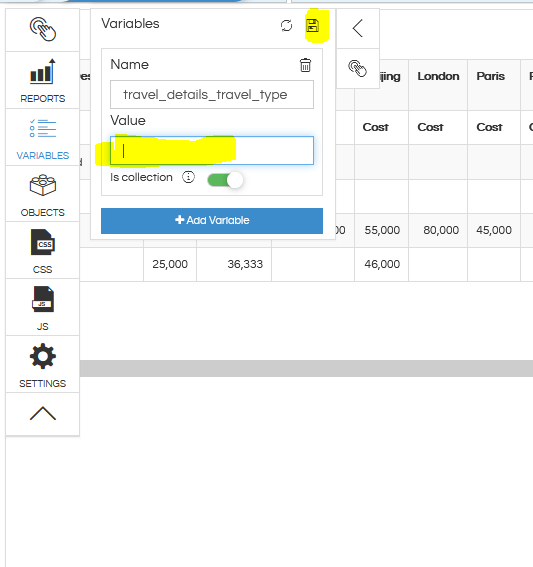 By default Hide and then Show report only when a filter value is ...