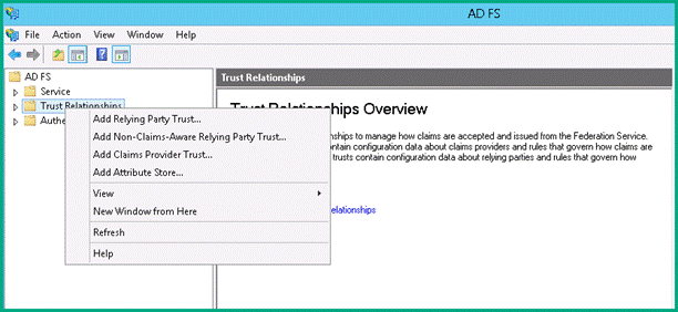ADFS Configuration With Helical Insight