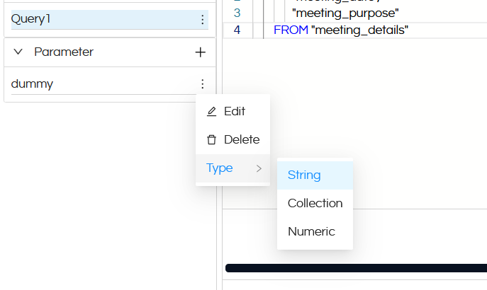 Creating custom Input Filter to pass value and display in canned report