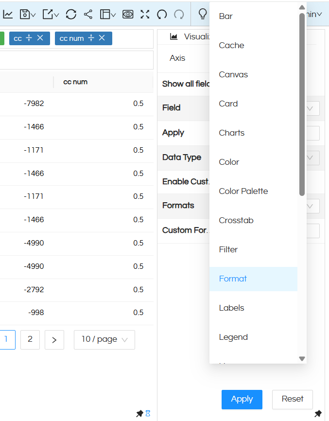 Custom Formatting in Properties