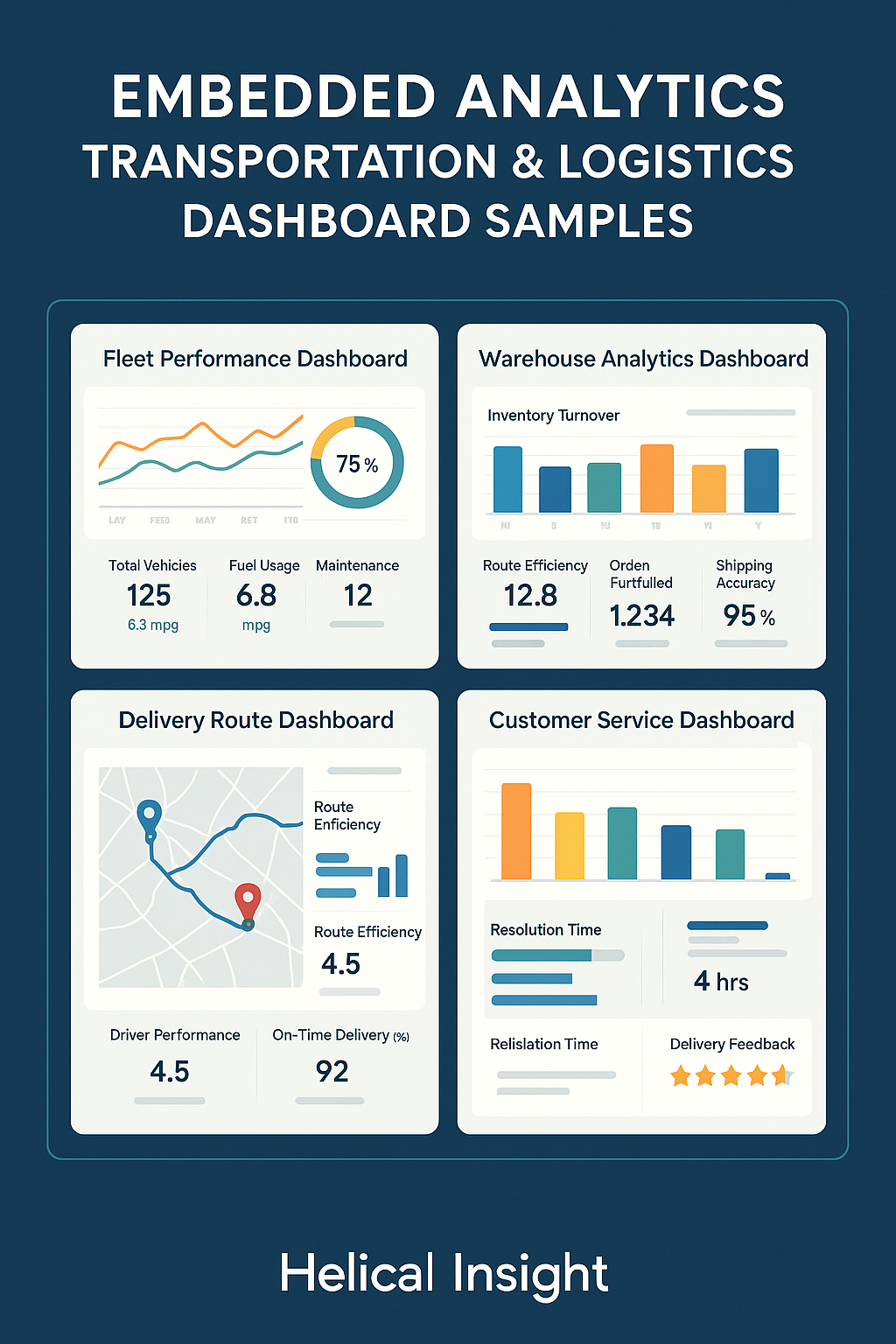 Embedded Analytics for Transportation & Logistics