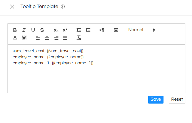 Handling long text names in visualization