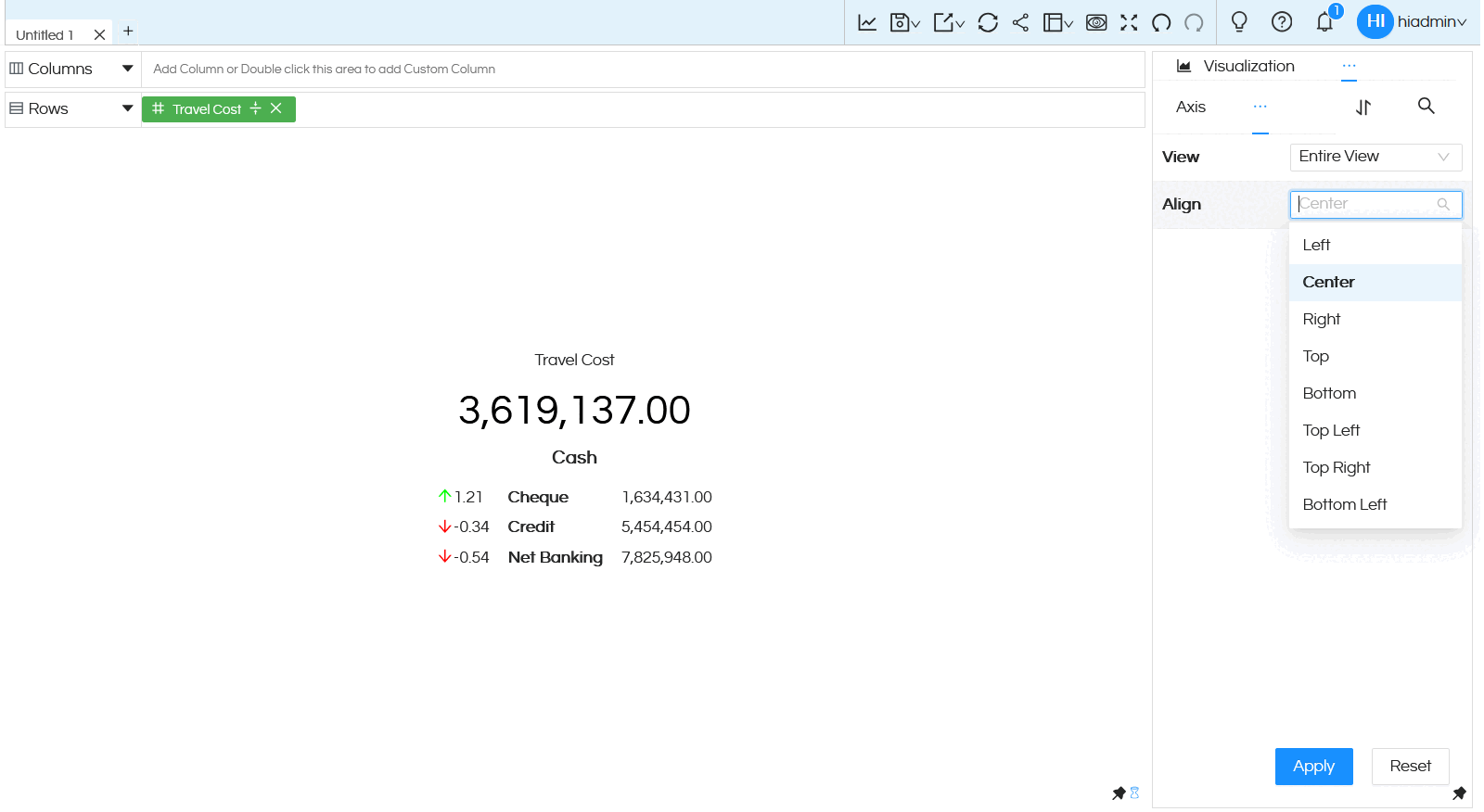 Walkthrough of Open Source BI Helical Insight version 5.2.3