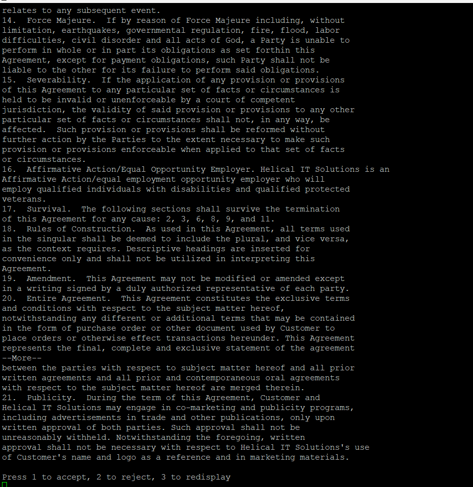 Helical Insight Installation Guide for Linux