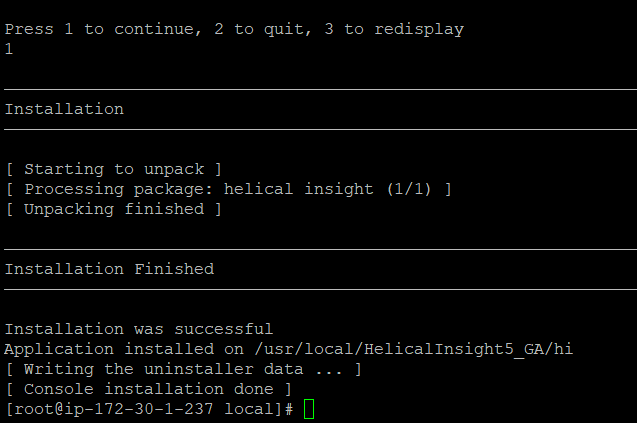 Helical Insight Installation Guide for Linux