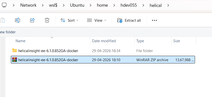 Installation via Docker of Open Source BI Helical Insight