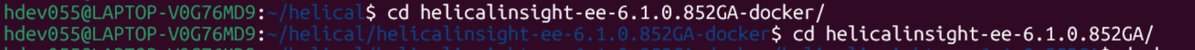 Installation via Docker of Open Source BI Helical Insight