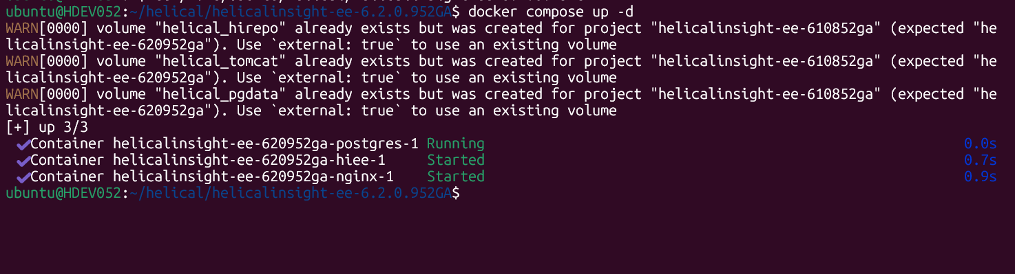 Installation via Docker of Open Source BI Helical Insight